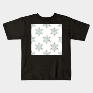 Floral Sheriffs Star Kids T-Shirt